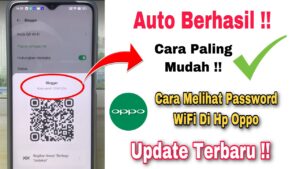 3 Cara Mengetahui Password WiFi di HP OPPO